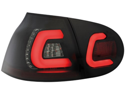 LED RÜCKLEUCHTEN VW GOLF V 03-09_ BLACK/SMOKE
